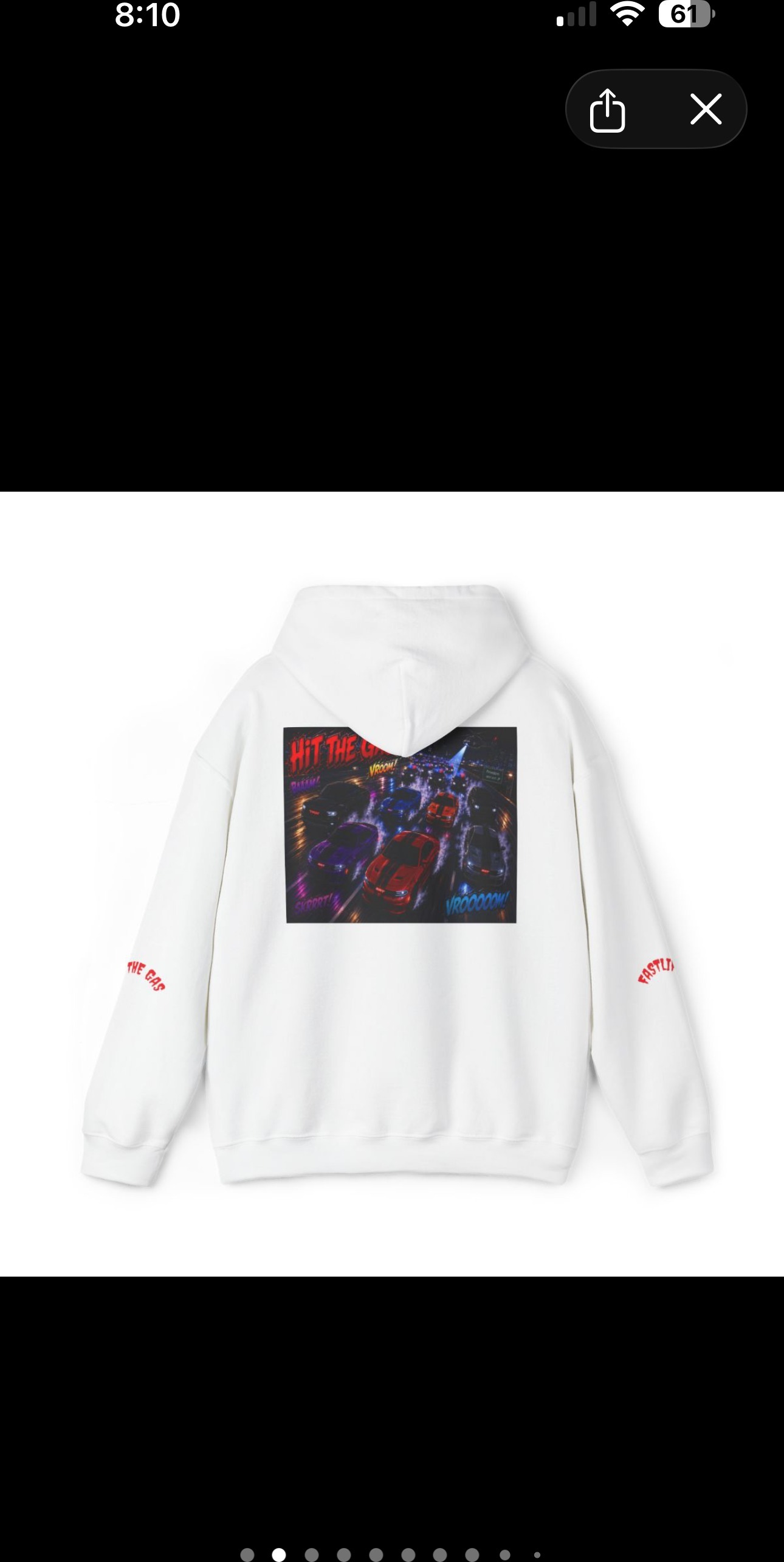 Redline Chase Hoodie — Black